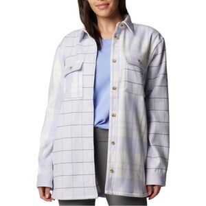 Columbia Blue Point Creek Shirt Jacket Purple XXL